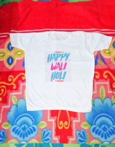 Holi Printed Tishirt