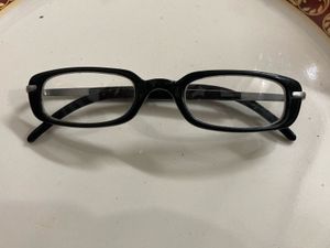 Black Rectangular Eyeglasses