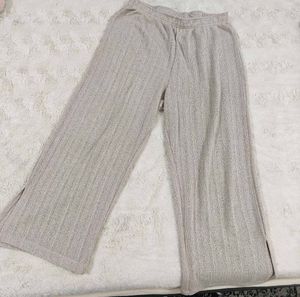 Wide Leg Knit Pants