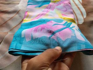 Beautiful Tie-Dye Saree