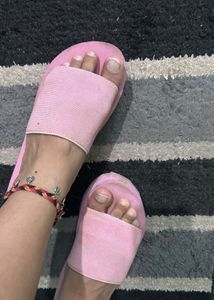 Pink Textured wedges