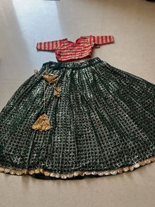 Gorgeous Sequin Lehenga Choli Set