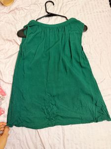 Emerald Green Sleeveless Top