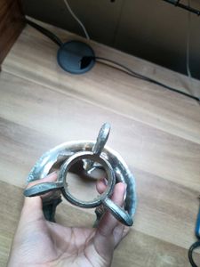 Vintage Metal Bowl Holder Stand