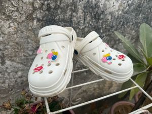Cute White Crocs for Women 🤍