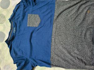 Roadster Double Shaded T Shirt For Men In L Size