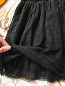 Girls Halloween Black Cat Dress