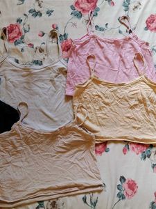 Pack of 5 Basic Camisole Tops