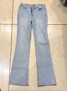 Light Wash Flare Jeans