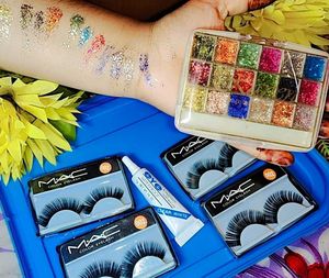 Glitter Eyeshadow Palette &amp; False Lashes