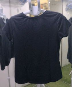 Classic Black Crew Neck T-Shirt