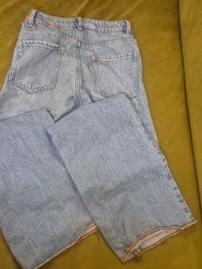 Distressed Light Wash Jeans