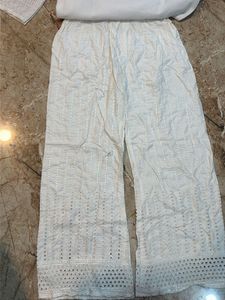 Elegant White Chikankari Kurta Set