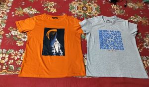 combo of 2 women Graphic T-Shirt 🔥😍