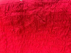Vibrant Red Ethnic Midi dress