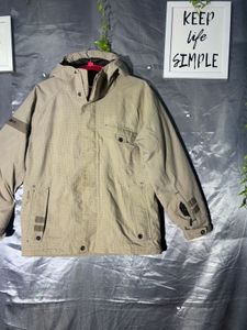 Men's Beige Winter Jacket