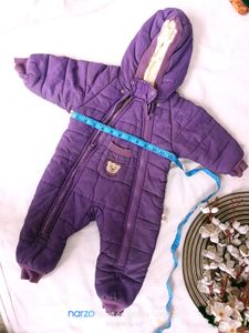 Baby Purple Snowsuit