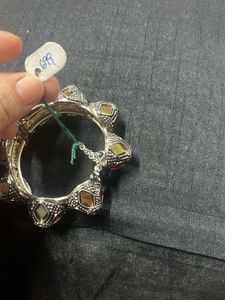 Vintage-Style Bangle Bracelet