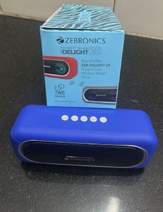 New- Zebronics Portable Bluetooth Speaker