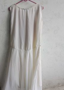 white colour dress