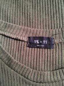 Olive Green Ribbed Sleeveless Top
