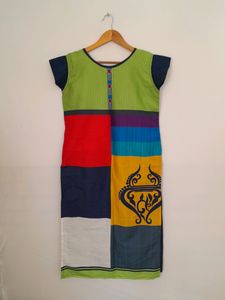 Multi Color Printed Kurta (Women's)