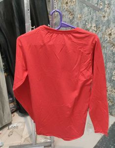Superdry Red Long Sleeve Tee