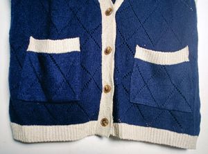 Korean Style Women V-neck Knit Cardigan