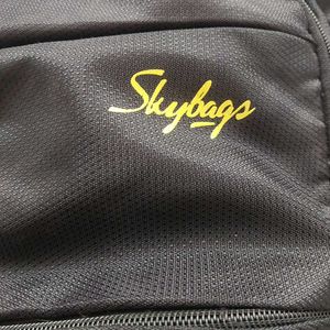 Skybags Black Backpack