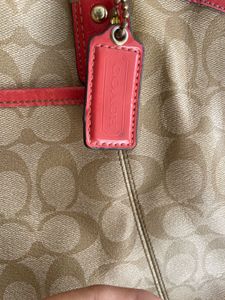 Coach Monogram Shoulder Bag