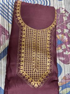 brown unstitched suit