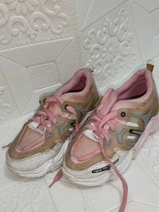 Pink Chunky Sneakers