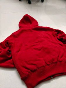 OG Vintage Y2K Abercrombie &amp; Fitch Red Sherpa-Line