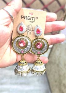Prem Art Jhumka Earrings