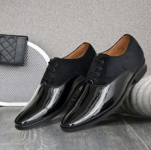 Black Patent Formal Shoes For Men