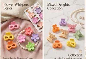 (18) Mini Claw Clips Set 🎀