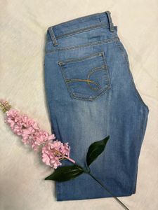 JEALOUS 21 Super Skinny Full Length Blue Jeans
