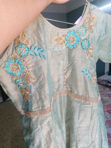 dress and dupatta...