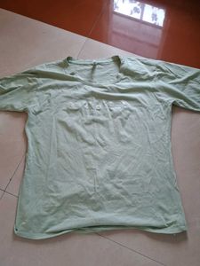 Light Green Graphic T-Shirt
