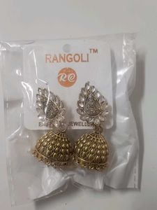 Rangoli Jhumka Earrings