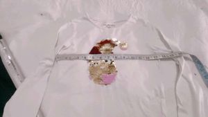 Very Beautiful Sequin Work Top With Leggings