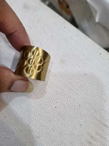 Unique Brass Statement Ring