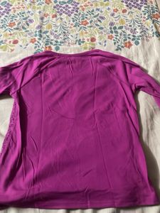 Gapkids girls Purple Lace Top