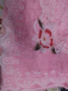 Beautiful brand new Pink net table cover