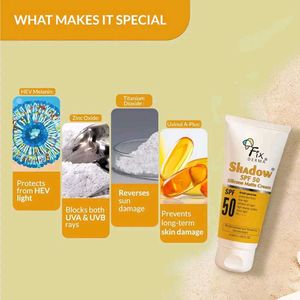 Fix Derma Shadow SPF 50 Silicone Matte Cream