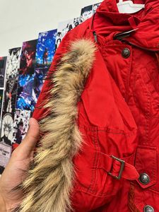 Stylish Red Clovis Jacket
