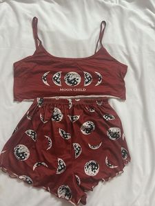 Moon Child Super Short Top and bottom set