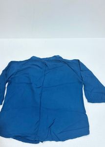 Elegant Embroidered front open Top