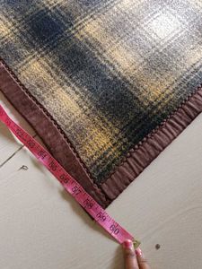 Vintage Plaid Throw Blanket