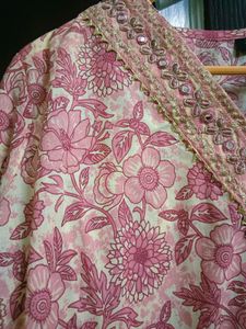 Brand New Pure Cotton Suit Set With Dupatta